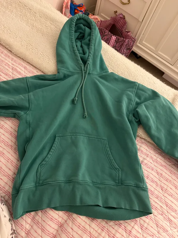 Green TNA Aritzia Sweatshirt Cozy XS - Image 2
