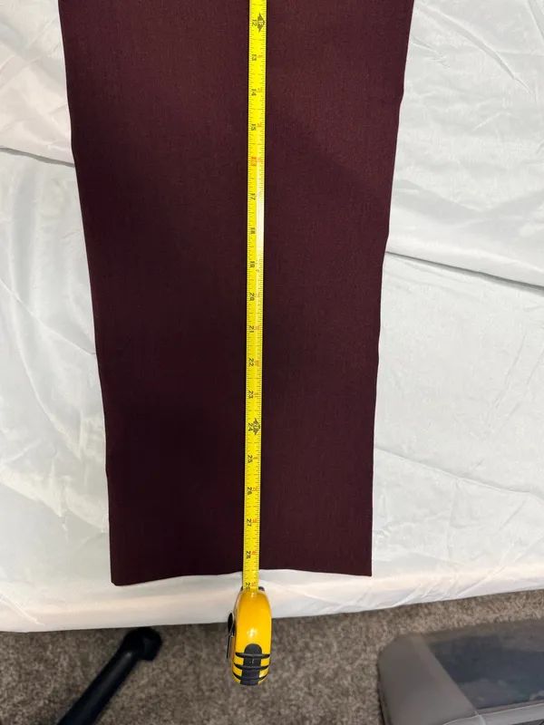 Reflection of Dallas Deep Burgundy Three Piece Suit - Image 5