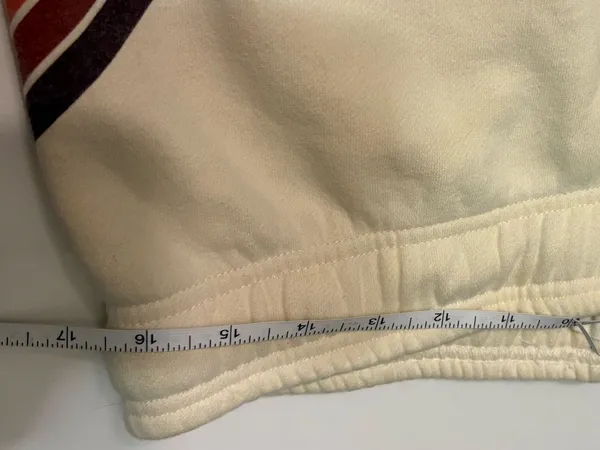 Marine Layer cloud 9 fleece sweatpants antique white size medium - Image 5