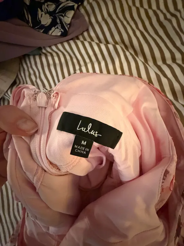 Lulus Graceful Approach Blush Pink Floral Jacquard Tiered Maxi Dress - Image 3