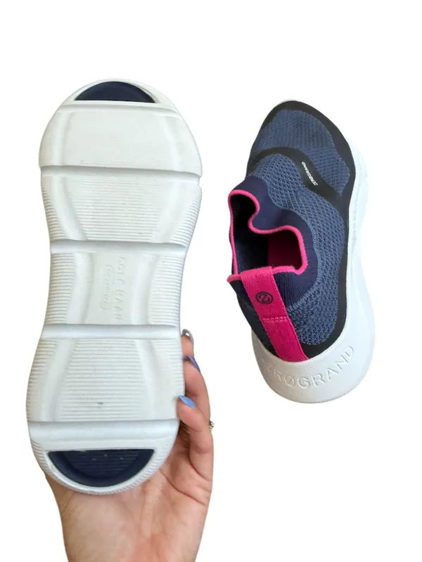 COLE HAAN Women’s Zerogrand Blue Pink Slip on Sneakers Size 9 - Image 4