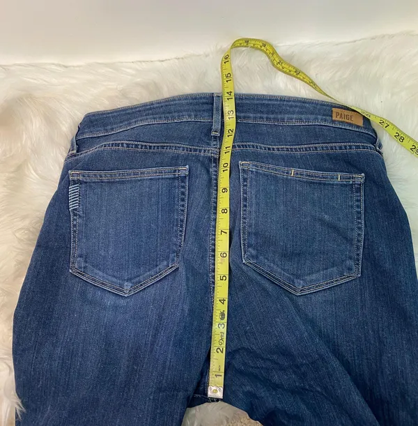 Paige Janson Verdugo Crop Jeans Size 32 - Image 7