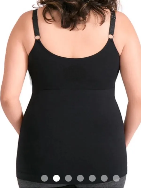 Kindred Bravely Simply Sublime® Maternity & Nursing Tank Black - Image 3