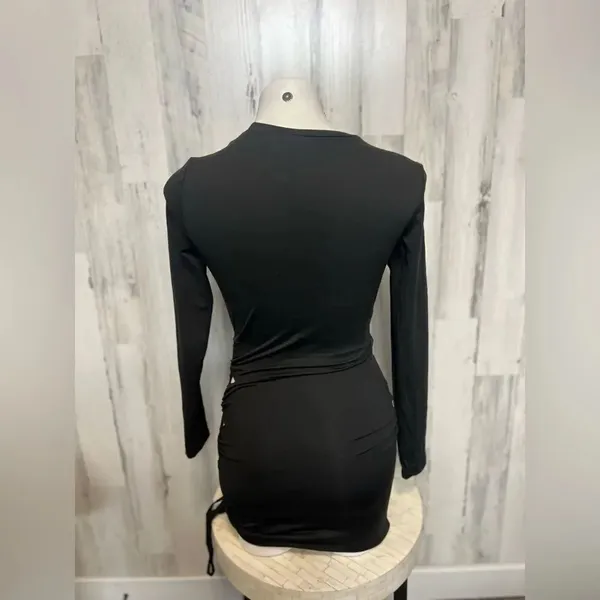 Black night dress Black - Image 3