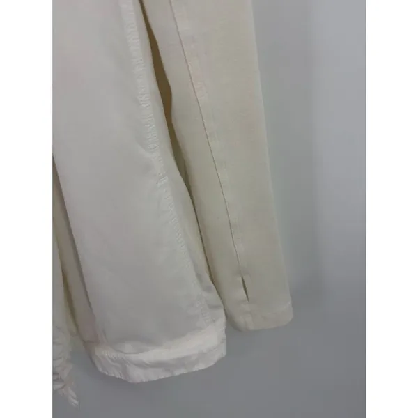 Lululemon off white open front hooded performance cardigan womens XS yoga lounge - Image 2
