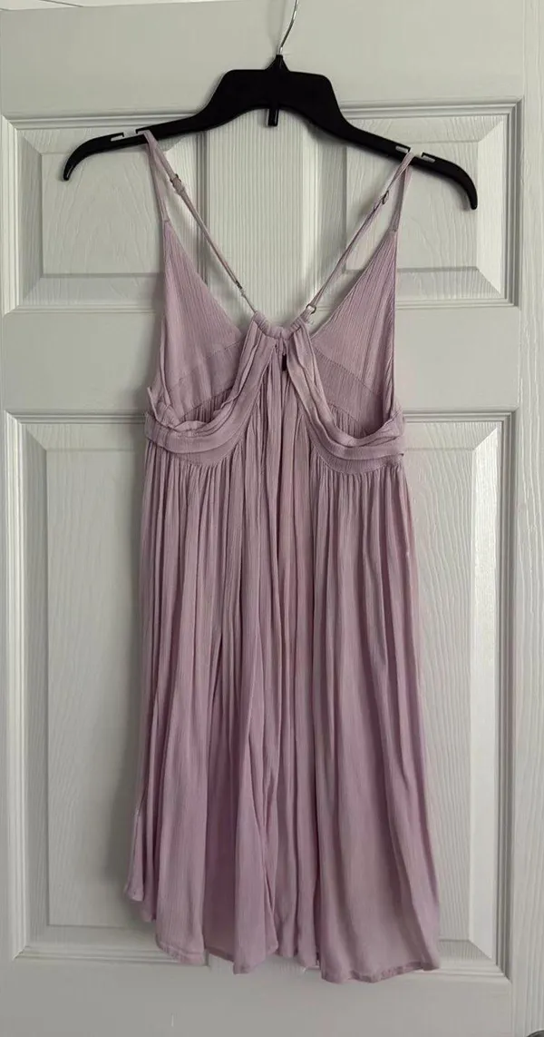 Quiet Storm Light Purple Sundress, Size Small - Image 2
