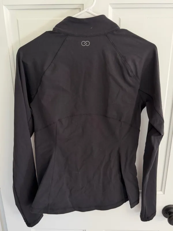 CALIA Core Essential Jacket Women M Black Full Zip Athletic - Image 4