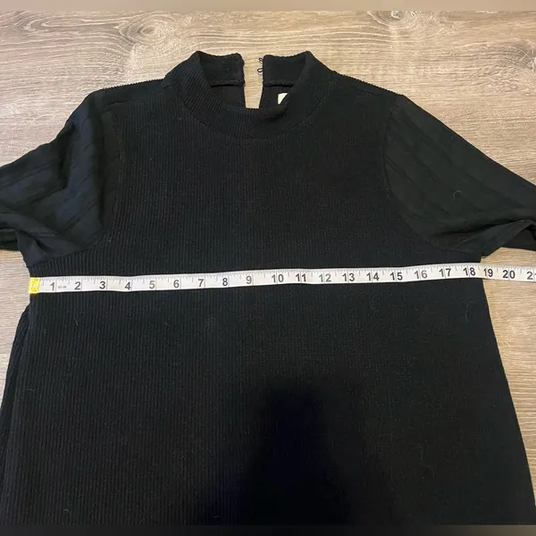 Madewell Long Sleeve Black Shirt Women’s M NC638 NWT - Image 2