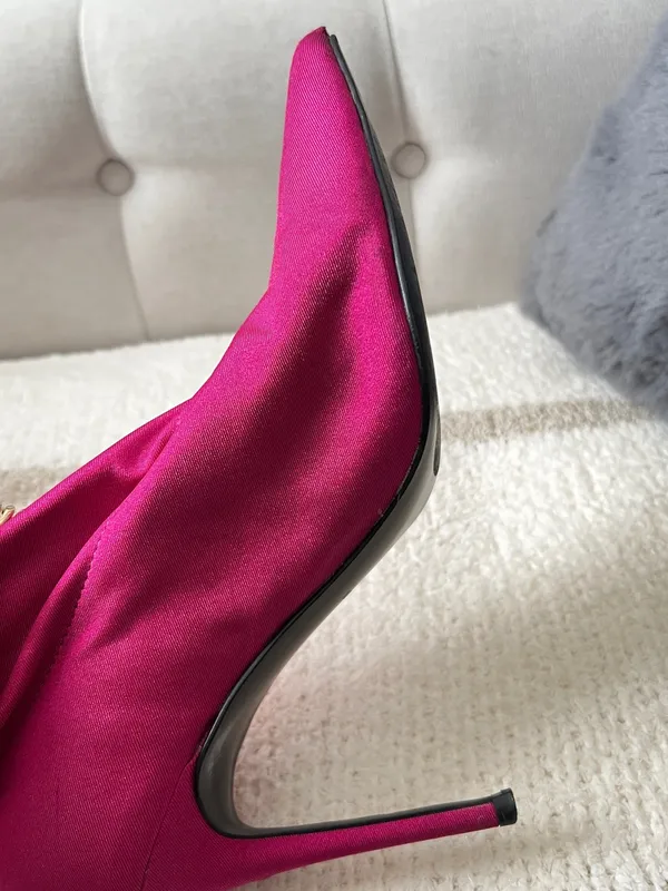GUESS Fuschia Booties size 10 - Image 3