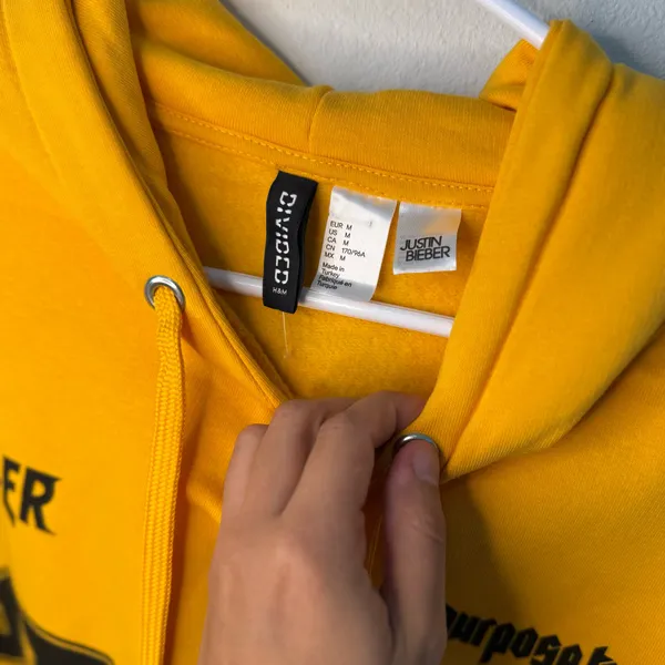 Justin Bieber Hoodie H&M Purpose Tour - Image 3
