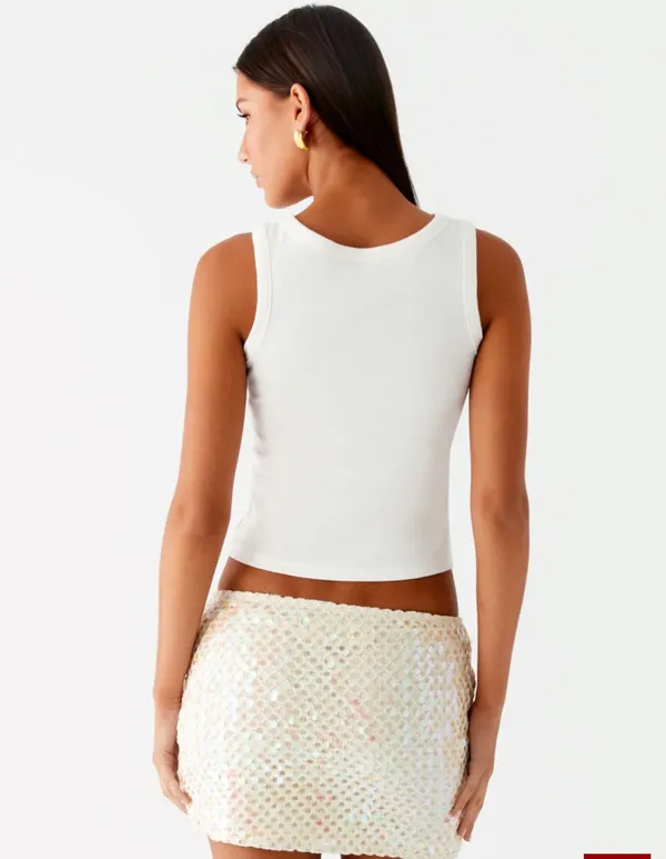 Peppermayo Sequin Mini Skirt - Image 3