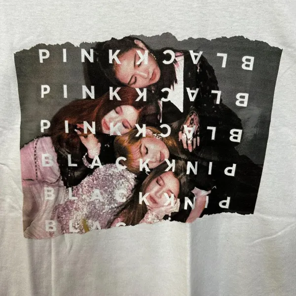 Black pink Shut Down Kpop Tshirt size medium  - Image 2