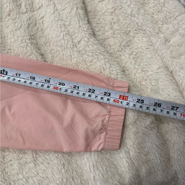 Avalanche Pink Lightweight Hooded Windbreaker Jacket • Zip Pockets • Size S - Image 12