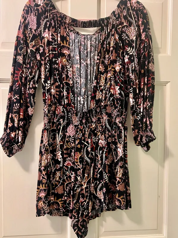 Free People Off-The-Shoulder Romper - Image 2