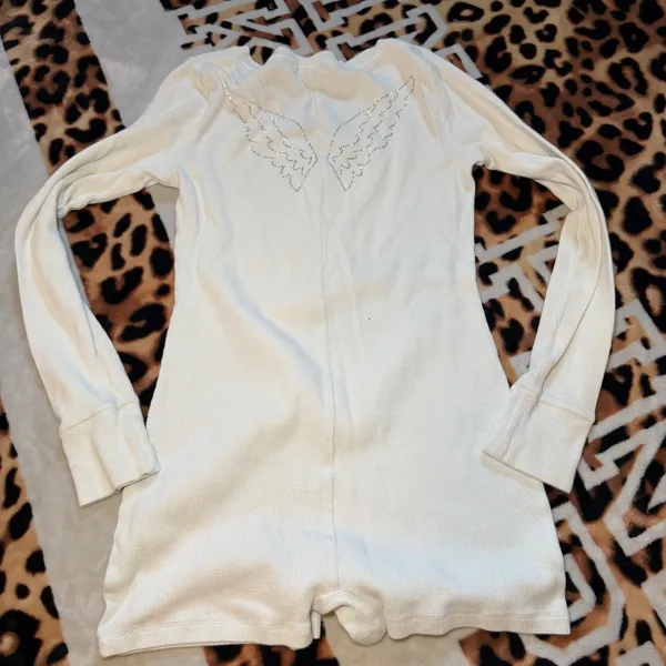Pink thermal onesie - Image 4