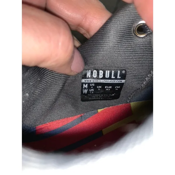 NOBULL Lightning Trainer Unisex Sneakers‎ Gray Rainbow Men's 6 / Women's 7.5 - Image 8