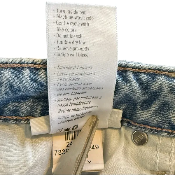 Paige Stella Straight in Gnarly Destructed Size 29 - Image 10