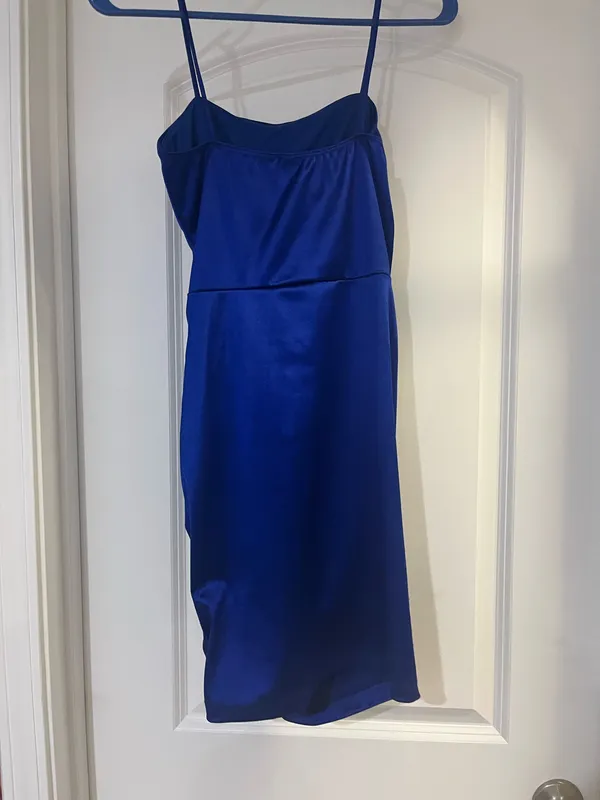 Royal Blue Windsor Homecoming Dress - Image 3