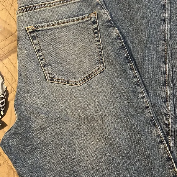 Hollister curvy ultra high dad Jean - Image 5