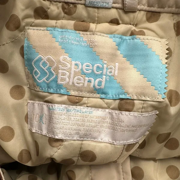 Special Blend Womens M Polka Dot Snowboard Ski Pants Cargo 10K Tech Waterproof - Image 13