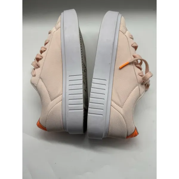 Adidas Sleek Super Pink Low Top Platform Sneakers Women’s Size 8 Canvas Orange - Image 10