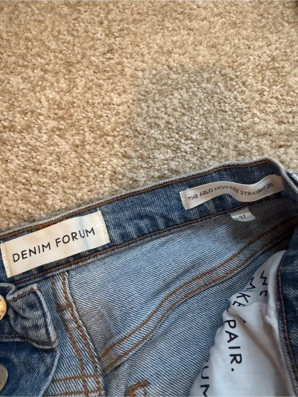 Denim forum Jeans Blue Size 27 - Image 2