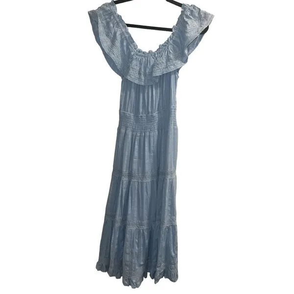 ✨Urban Outfitters Dress Forum Off-Shoulder MIDI Sz Large Dress✨ - Image 8