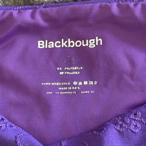 Blackbough purple eyelet bikini - Image 5
