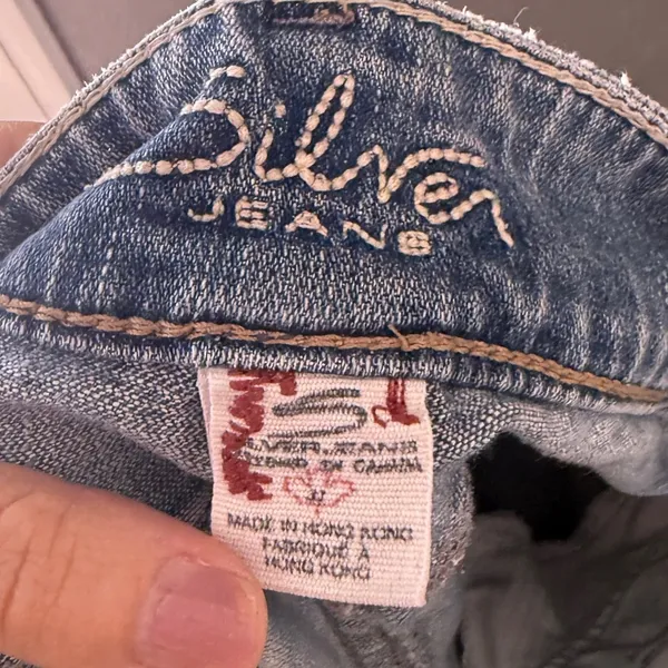 Silver Jeans Co Suki Y2k‎ Low Rise Bootcut Light Wash Denim Jeans Womens 30 - Image 9