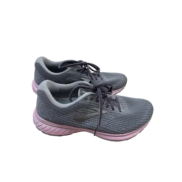 Brooks Revel 3 Womens gray pink Running Shoes sneakers 8.5 SKU 7227 - Image 4