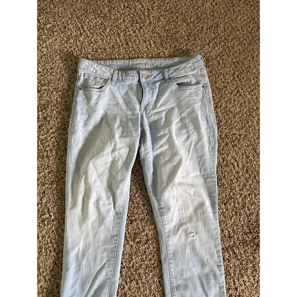 Old Navy Women's Rockstar Light Wash Regular Jeans Size 14‎ - Image 2