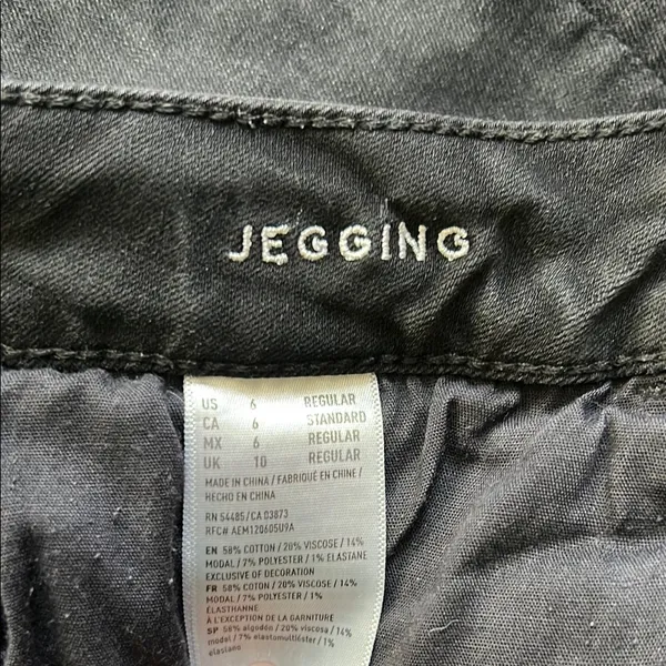 American Eagle‎ Jegging Black skinny Jeans - Image 4