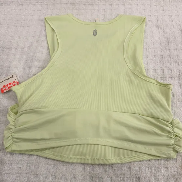 Free People Movement Limeaid Crossover Sports Tank, size Large NWT - Image 3