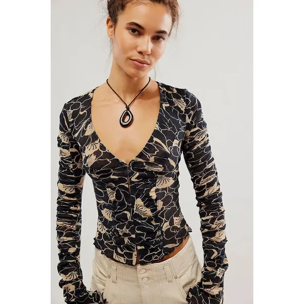 ✨Free People Through the Meadow Sz Small Top✨ - Image 8