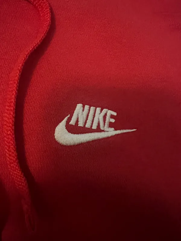 Nike Red  Hoodie - Image 2