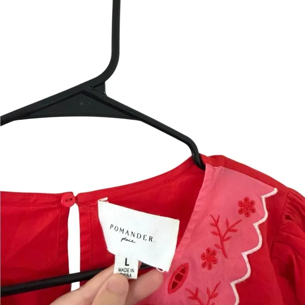Tuckernuck Pomander Place Georgie Red Dress - Image 3