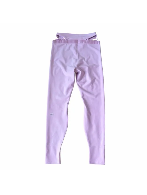 Alo Yoga Airlift Extreme High Waist All Nighter Legging Sugarplum Pink Sz Large - Image 3