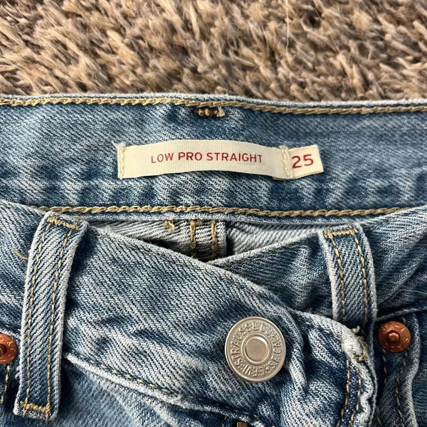 Classic Blue Low Pro Levi’s Straight Women's Jeans - Image 4