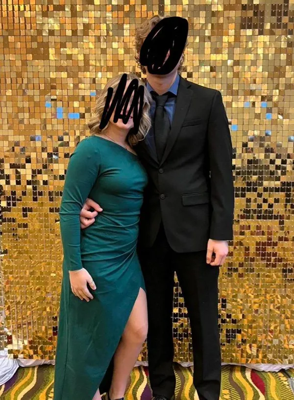 Amazon Dark Green Maxi Dress - Image 2