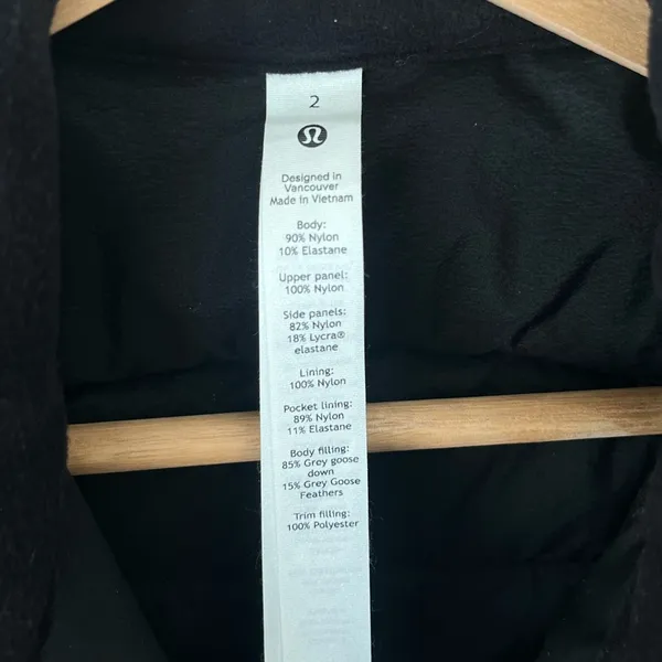 Lululemon Down for it all puffer winter vest black 2 - Image 10