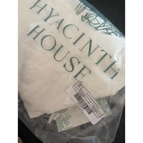NEW Tuckernuck Hyacinth House Bluebell Embroidery Thalia Blouse Size XXS - Image 10