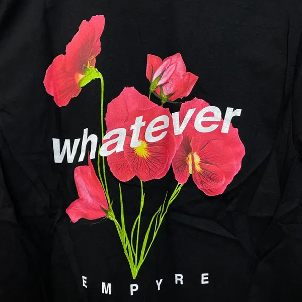 Empyre Poppy flower Whatever Tshirt size medium - Image 3
