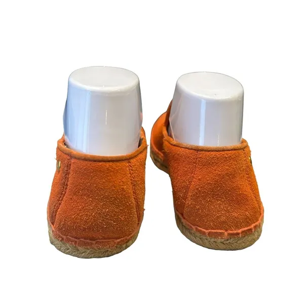 UGG‎ Australia SANDRINNE II orange suede espadrille loafers 1016678 size US 7 - Image 3