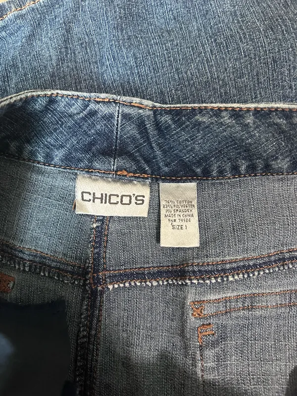 Chico's Denim skirt - Image 3
