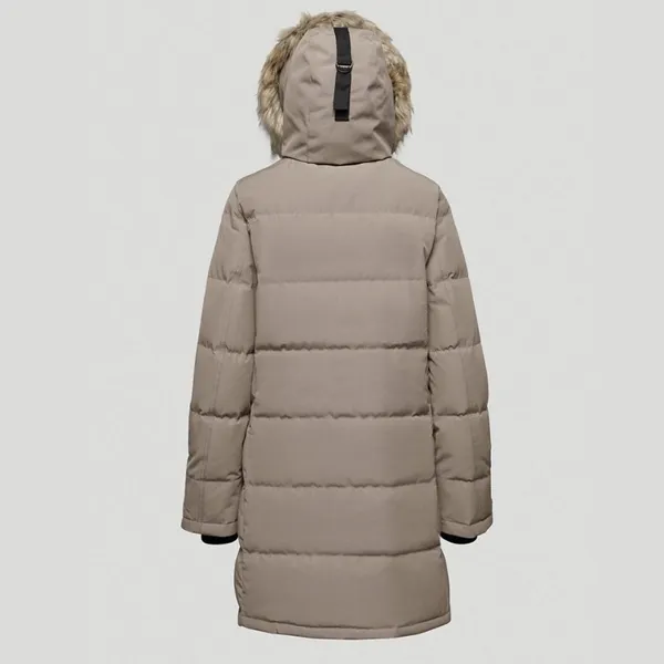 Aritzia Tna The Powder Parka Jacket Modern Taupe Goose Down like new Small - Image 2