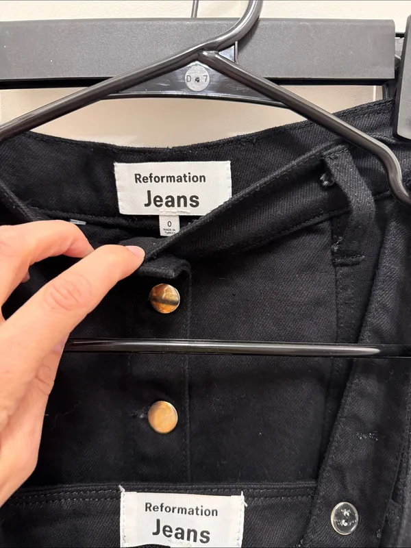 Reformation Chrissy Denim Two Piece Set - Image 3