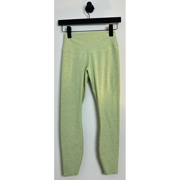ALO yoga leggings and sports bra set in Iced Green Tea Heather Size X-Small leggings and size small bra - Image 3