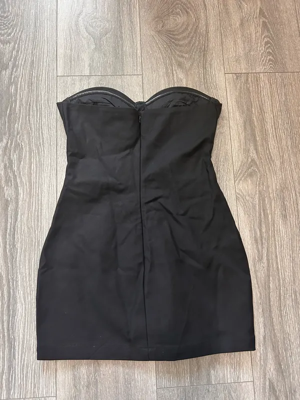New Showpo Blaire Playsuit Strapless Bustier Tailored Playsuit Size XS MSRP $79 - Image 9
