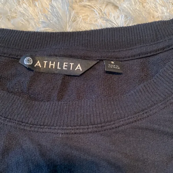 Athleta Long Black Sweatshirt - Image 2