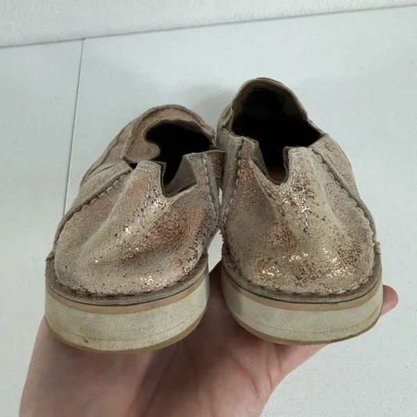 Ariat Women's 8 Antique Metallic Cruiser‎ Loafers Lightweight Comfort Leather - Image 12